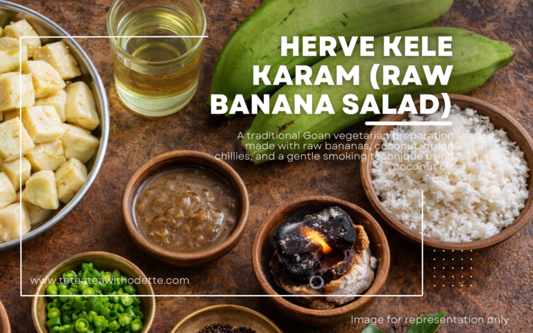 Herve Kele Karam (Raw Banana Salad)